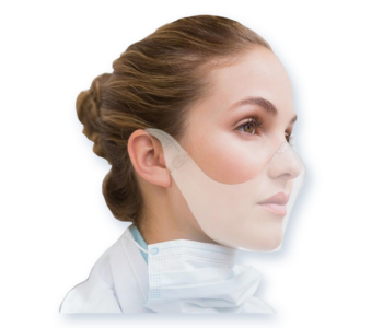 CLEARSHIELD TRANSPARENT FACE MASK