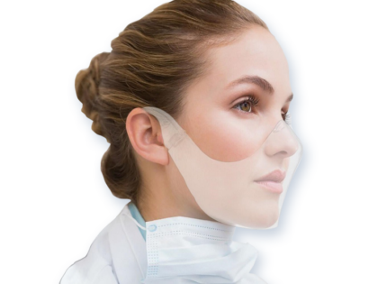 Clearshield transparent face mask